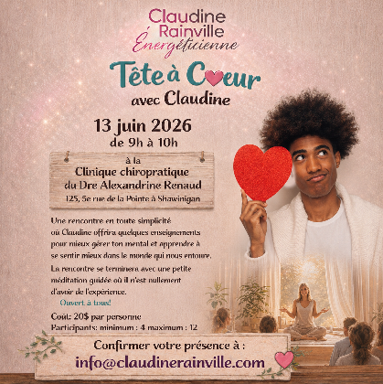 Atelier T&ecirc;te &agrave; Coeur avec Claudine
